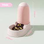 Nunbell Nasi Torony kisállat automata etető - 3, 8L - Rózsaszín