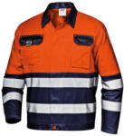 Sir Safety System System MISTRAL jól láthatósági dzseki narancs/kék 58