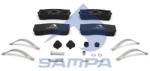 SAMPA Set placute frana SAMPA 096.973 (096.973)