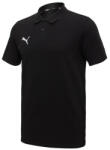 PUMA teamGOAL galléros póló fekete S