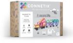 Connetix Mágneses készlet Szállítócsomag Pasztell 50 db