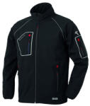 Issaline Just softshell puha technikai kabát fekete/szürke 5XL