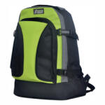 Kratos többzsebes hátizsák fekete/zöld