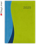 Dayliner Határidőnapló Dubai A5 heti, fehér lapokkal kék-zöld Dayliner 2026 (57794) - irodaszerpiac