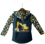 Takoy Panel so strihom 134 softshell bunda bagre tmavomodré