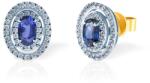 SAVICKI Cercei SAVICKI: aur, diamante, safire albastre