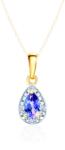 SAVICKI Pandantiv SAVICKI: aur, diamante, tanzanit - savicki - 1 811,00 RON