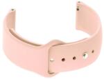 EmBexy szilikon óraszíj - 20 mm, gombos záródású, rózsaszín