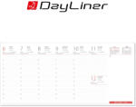 Dayliner Asztali naptár Club 320 x 150 mm, fehér lapokkal Club tömb Dayliner 2026 (DL6AS-CUFTO) - iroda-ellatas