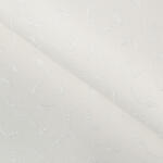 Goldea luxus teflon szövet terítőknek - tej színű nagy ornamentekkel ékesített 160 cm