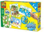 Ses Creative Set pictura cu apa Animale, 4 planse, +12 luni (14456)
