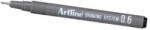 Artline Marker pentru desen tehnic ARTLINE, varf fetru 0.6mm - negru (EK-236-BK) - siscom-papetarie