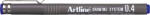 Artline Marker pentru desen tehnic ARTLINE, varf fetru 0.4mm - albastru (EK-234-BL) - siscom-papetarie