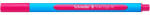 Schneider Pix SCHNEIDER Slider Edge XB, rubber grip, varf 1.4mm - scriere roz (S-152209) - siscom-papetarie