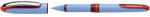 Schneider Roller cu cerneala SCHNEIDER One Hybrid N, needle point 0.3mm - scriere rosie (S-183402) - siscom-papetarie