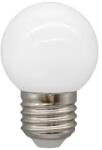 Well Set 10 becuri LED pentru ghirlanda luminoasa, G45, 3W, culoare alb, E27 (LEDLWE-10G453E27-WL)