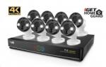 IGET HomeGuard HGNVK164908 IP kamera szett (8 db kamera + NVR) (HGNVK164908)