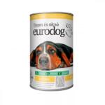  Kutyaeledel, konzerv, 1240 g Eurodog , csirkés (LAE003)