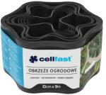 Cellfast Ágyásszegély 10cm x 9m fekete (30-031) - varingshop