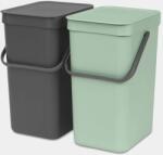 Brabantia Sort & Go Built in Bin 2x12 l (214448) Cos de gunoi