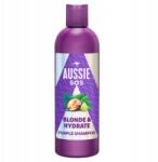 Aussie SOS Blonde & Hydrate hamvasító sampon szőkített melírozott hajra 300 ml