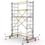 CAGSAN Telesafe XL Alap 2x10 fokos kétrészes állvány - (Munkamagasság: 5, 8m) (S005_XL_FP)