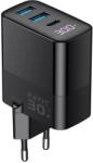 Havit Incarcator priza HAVIT UCLE001 EU, 2 USB-A, 1 USB-C, 30W, Negru (6939119068677)