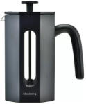 Klausberg Френска преса за кафе Klausberg KB 7677, 600 ml, Стъкло, Графит/черен (KB 7677)