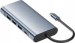  OEM Docking Station MSB JL-CX11, 11 in 1 Type-C to HDMI (4K30Hz), 3*USB3.0+USB C, VGA, 3.5 mm Audio, SD/TF, PD100W, RJ45 (1000Mbps) (JL-CX11)