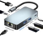 OEM Docking Station MSB BYL-2402, 7 in 1 Type-C to HDMI (4K60Hz), 2*USB3.2(10Gbps), SD/TF3.0, PD100W, RJ45 (2500Mbps) (BYL-2402)