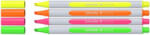 Schneider Szövegkiemelő toll készlet, 1-4 mm, 'Shine-Up', 4 különböző szín (TSCSHUV4) (TSCSHUV4)