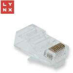 LYNX UTP CAT6 Csatlakozó Átlátszó 3cm LX-CON-CAT6-UTP-50 (LX-CON-CAT6-UTP-50)