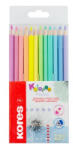 Kores Színes ceruza készlet, háromszögletű, 'Kolores Pastel', 12 pasztell szín (IK93311) (IK93311)