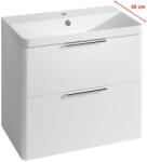 SAPHO Alsó szekrény, Aqualine Deneb mosdótartó szekrény 60, 5x55x34, 5 cm, matt fehér DN264 - zuhanykabin