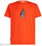 icebreaker Merino 150 Tech Lite SS Bear Tour póló, fervid (M)