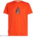 icebreaker Merino 150 Tech Lite SS Bear Tour póló, fervid (XL)