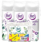BEL Cosmetic 3 x 70 darab + Cotton fültisztító pálcika, 160 darab