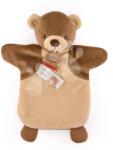 Doudou Ursuleț de pluș pentru teatru de păpuși Bear Hand Puppet Doudou et Compagnie maro 25 cm de la 0 luni (DC4013)