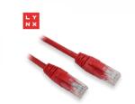 LYNX UTP CAT5E Összekötő Piros 50cm LX-UTP5E-0050-RED (LX-UTP5E-0050-RED)