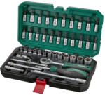 PARKSIDE PSSS 46 A1 46 részes 1/4" racsnis dugókulcs (krova), imbuszkulcs és bitfej készlet kofferben ezüst / arany (PSSS_46_A1)