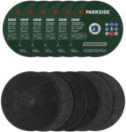 ParkSide 12 darabos 180 mm vágókorong készlet PMTS 180 A1 / B2 fémdarabolóhoz nemesacél, acél, színesfém, öntvény és vasprofilok vágásához (PMTS_438493)