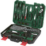 PARKSIDE 95 részes szerszámkoffer, komplett otthoni praktikus barkács szerszámkészlet, műanyag tároló és hordozó kofferben (PS_szerszamkoffer_476130)