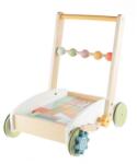 Zopa Дървена количка с кубчета, Wood (ZOP086078) Проходилка
