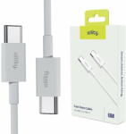 Allity Cablu de date si incarcare Allity AUC-03 USB-C to USB-C 60W 2m Alb