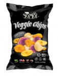 SAMAI Veggie Nagy Chips - Tengeri Sós 115 g, Rainforest Vegyes Zöldség
