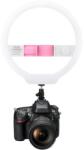 Yongnuo YN128 Lampa circulara roz 128 PRO LED, CRI 95 cu temperatura de culoare reglabila (5465)