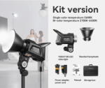 Yongnuo Kit Lampa Video LED COB 120W Smart YONGNUO RAY100 Bi-color 2700k 6500k (YNRAY100BIKIT)