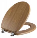 BISK Mdf WC-ülőke barna Mdf (08223)