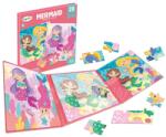 Raya Toys Puzzle magnetic 2 în 1 Raya Toys - Mermaids, 2 x 20 de piese (502122142) Puzzle