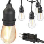 Verk Group Kerti Fényfüzér 15 LED E27 15m